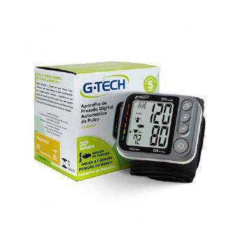 APARELHO DE PRESSO DIGITAL DE PULSO G-TECH GP450SP COM TECNOLOGIA 3D SENSOR