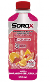 SOROX MORANGO COM LARANJA 550ML