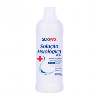 SOLU��O FISIOL�GICA FARMAX COM GOTEJADOR 250ML