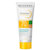 PROTETOR SOLAR FACIAL BIODERMA PHOTODERM ANTIOLEOSIDADE FPS70 MEDIO 40G