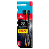 Escova Dental Macia Condor Agile Black 2 Unidades