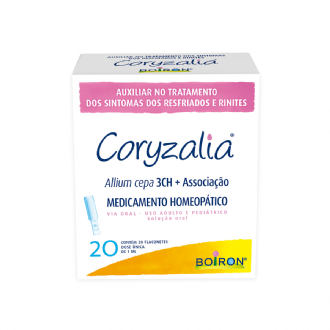 CORYZALIA SOLUO ORAL COM 20 FLACONETES UNIDOSE