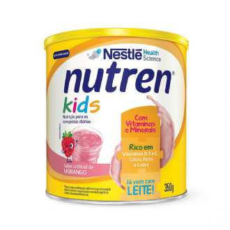 COMPLEMENTO ALIMENTAR NUTREN KIDS MORANGO 350G