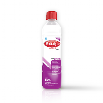 Pedialyte Max Sabor Uva Solu��o Oral 500ml