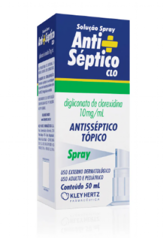 Antisseptico Hertz Clo Spray Clorexidina 50ml