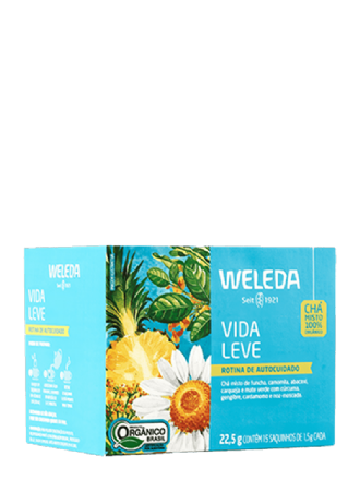 CH WELEDA ORGNICO VIDA LEVE COM 15 SAQUINHOS