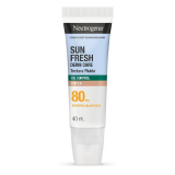Neutrogena Sun Fresh Derm Care Oil Control Fluido, Cor 2.0, FPS 80, 40mL