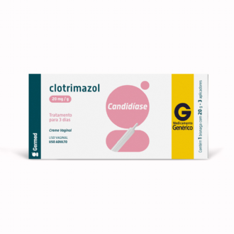 CLOTRIMAZOL 20MG CREME VAGINAL 20G + 3 APLICADORES