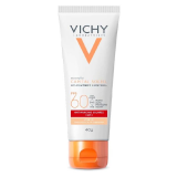 PROTETOR SOLAR FACIAL TOQUE SECO ANTIMANCHAS COR 1.0 FPS 60 VICHY CAPITAL SOLEIL UV-PIGMENT CONTROL 40G