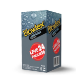 PRESERVATIVO BLOWTEX LUBRIFICADO LEVE 24 PAGUE 20 UNIDADES