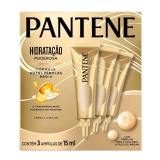 AMPOLA DE TRATAMENTO PANTENE 3MIN HIDRO CAUTERIZA��O 3 AMPOLAS