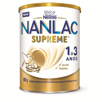 FRMULA INFANTIL NANLAC SUPREME NESTL 1 A 3 ANOS 800G