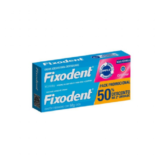 FIXODENT ORIGINAL 2 UNIDADES COM 68G CADA