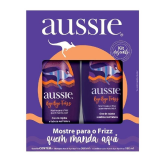 KIT SHAMPOO AUSSIE 360ML + CONDICIONAR 180ML BY BY FRIZZ 