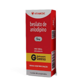 ANLODIPINO GENRICO VITAMEDIC 5MG 30 COMPRIMIDOS