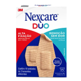 Curativo Nexcare Duo Joelho e Cotovelo 10 Unidades