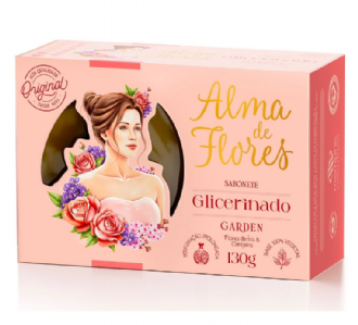 Sabonete Glicerinado Alma De Flores Garden 130g