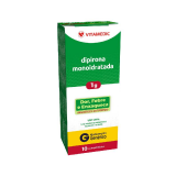 DIPIRONA MONOIDRATADA GENRICO VITAMEDIC 1GR COM 10 COMPRIMIDOS