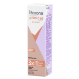 Desodorante Feminino Rexona Clinical Extra Dry Aerosol 150ml