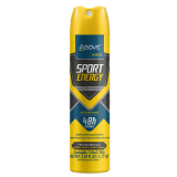 DESODORANTE ABOVE AEROSOL SPORT ENERGY MEN 90G