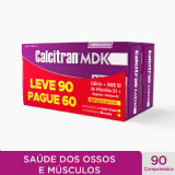 CALCITRAN MDK LEVE 90 COMPRIMIDOS E PAGUE 60 COMPRIMIDOS