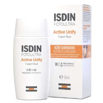 CLAREADOR ACTIVE UNIFY SEM COR FPS 99 FOTO ULTRA ISDIN FUSION FLUID 50ML