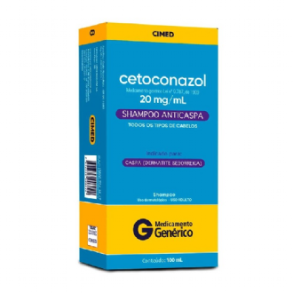 CETOCONAZOL GENERICO SHAMPOO ANTICASPA 100ML CIMED