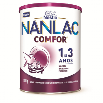 FRMULA INFANTIL NANLAC COMFOR NESTLE 1 A 3 ANOS 800G