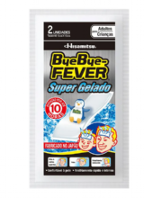 Adesivo Gel para Febre Bye Bye Fever Super Gelado 2 unidades