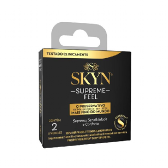 PRESERVATIVO BLOWTEX SKIN SUPREME FEEL 4 UNIDADES