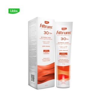 PROTETOR SOLAR FILTRUM ULTRA SECO FPS30 CREME HIDRATANTE PELE OLEOSA 60G