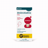DESLORATADINA GEN�RICO 5MG 30 COMPRIMIDOS GERMED