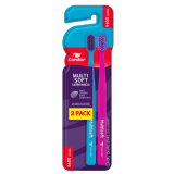 KIT ESCOVA DE DENTE CONDOR MULTISOFT 2 UNIDADES