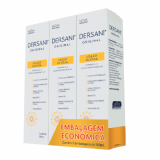 KIT LOO HIDRATANTE E DERMOPROTETORA DERSANI COM 3 UNIDADES DE 200ML CADA