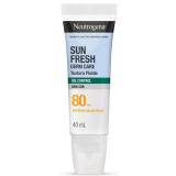 PROTETOR NEUTROGENA SUN FRESH DERM CARE OIL CONTROL FPS80 SEM COR 40ML