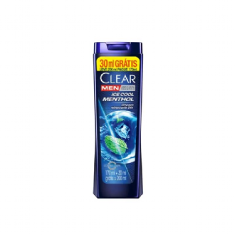SHAMPOO CLEAR MEN ICE COOL MENTHOL 200ML
