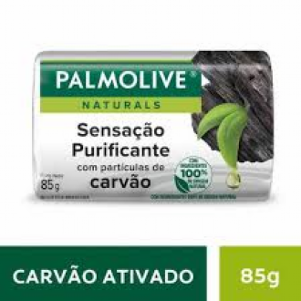 SABONETE BARRA PALMOLIVE NATURALS SENSAO PURIFICANTE CARVO 85G