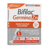 BIFILAC GERMINA ZN LARANJA E MORANGO 5 FLACONETES COM 5ML