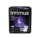 ABSORVENTE INTIMUS NOTURNO SUAVE TODA TRANQUILA  COM ABAS 8UN