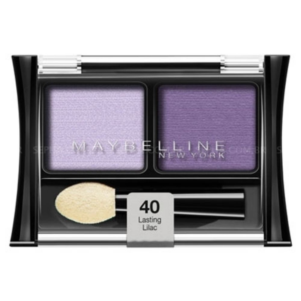 SOMBRA EXPERT WEAR DUO MAYBELLINE 40LASTING LILAC Drogão Super