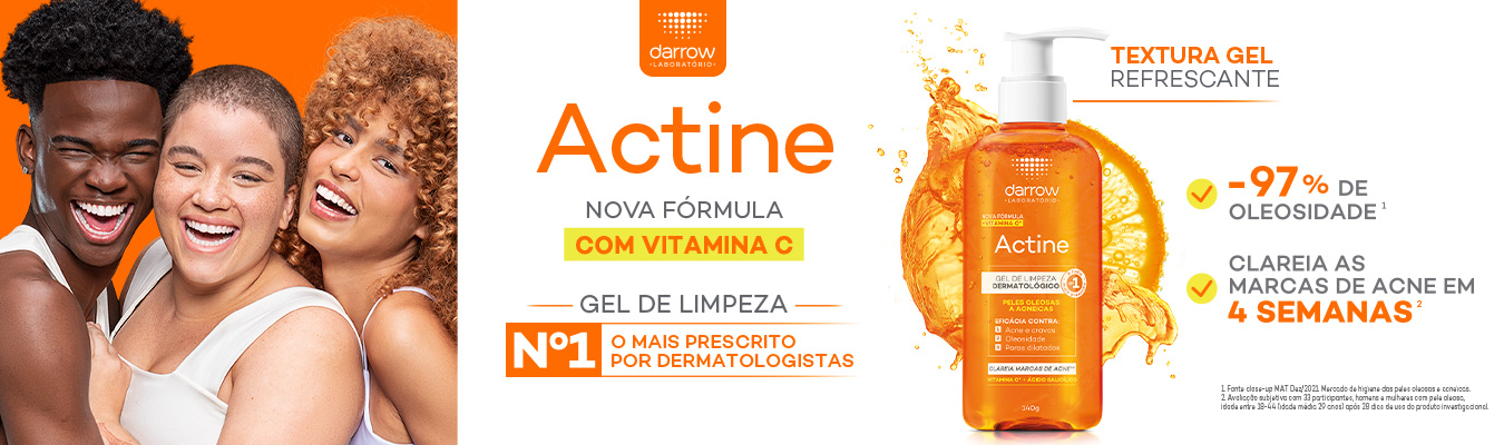 Actine sabonete - Darrow - nova formula vitamina C