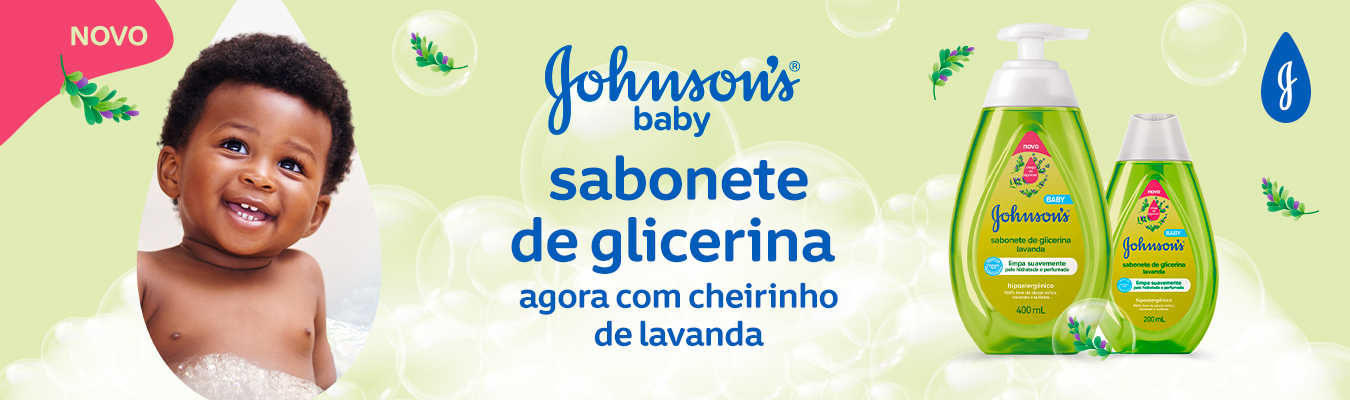 SABONETE LIQUIDO JOHNSON LAVANDA