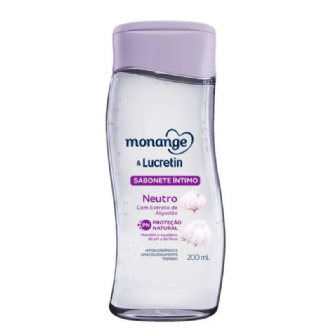 SABONETE LIQUIDO INTIMO MONANGE E LUCRETIN NEUTO 200ML