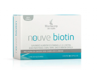 Mantecorp Nouve Biotin Cabelo Pele e Unha 30 c�psulas