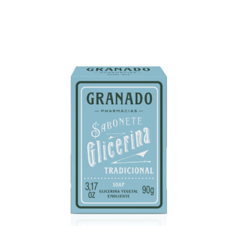 SABONETE BARRA GRANADO GLICERINADO TRADICIONAL 90G