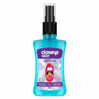 Spray Bucal Zero �lcool Closeup Go Ice 35ml