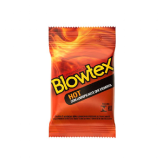 PRESERVATIVO BLOWTEX HOT 3 UNIDADES