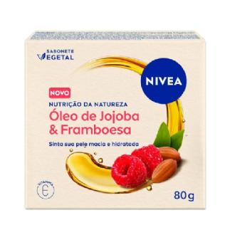 SAB NIVEA LEO DE JOJOBA E FRANBOESA 80G