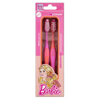 ESCOVA DENTAL CONDOR EXTRAMACIA BARBIE 2UN