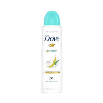 DESODORANTE DOVE AEROSOL GO FRESH PERA E ALOE VERA 89G